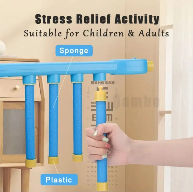 لعبة تحدي التقاط العصا، اختبار السرعة ورد الفعل للأطفال