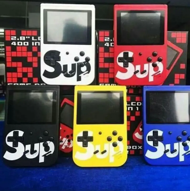 صندوق ألعاب الفيديو الكلاسيكية 400x1، جهاز محمول بمئات الألعاب المسلية