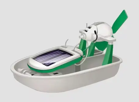 مجموعة روبوت الطاقة الشمسية 6 في 1، لعبة هندسية لتنمية الابتكار العلمي