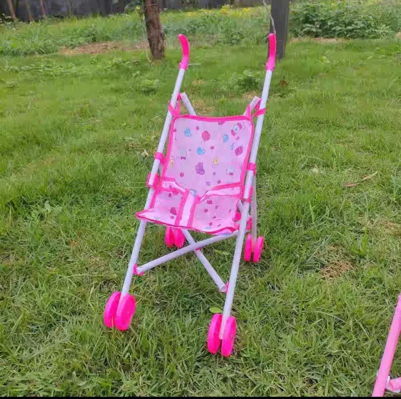 عربة دمية بيبي بورن، بتصميم كبير مستورد ومريح