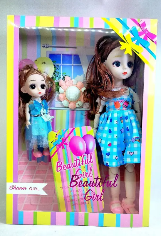 مجموعة دمية الجنية بيلا وابنتها، تغني وتتحرك بسلاسة