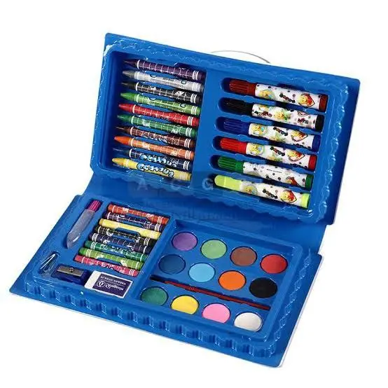 شنطة الرسم المدمجة، 42 قطعة لمتعة التلوين