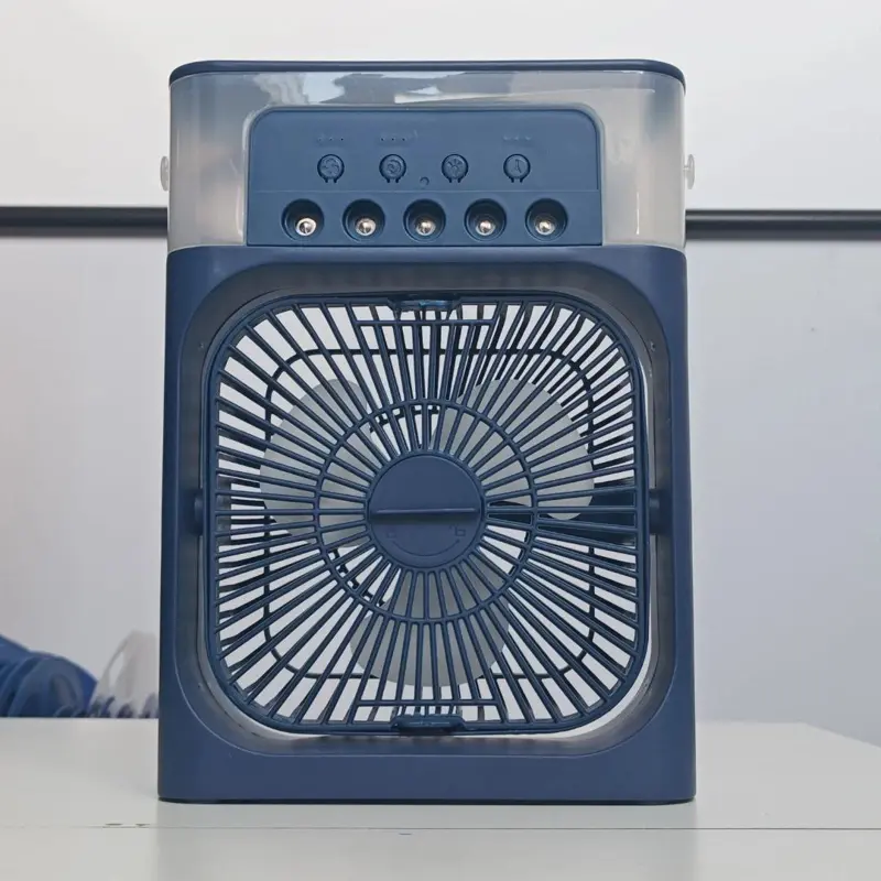 مبرد الهواء المحمول، مع خزان 600 مل وإضاءة ليلية