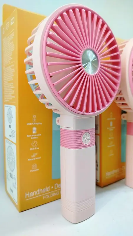 المروحة المحمولة القابلة للطي، 3 سرعات وتصميم مدمج