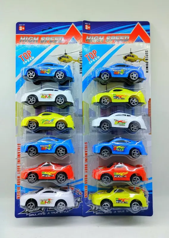 مجموعة سيارات السباق، 6 سيارات تعمل بنظام السحب