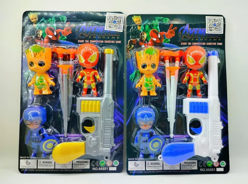 مسدس الأبطال، لعبة إطلاق الأسهم مع شخصيات أفنجرز