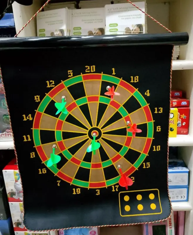 رول نيشان المغناطيسي، لعبة المنافسة العائلية بوجهين حجم 15