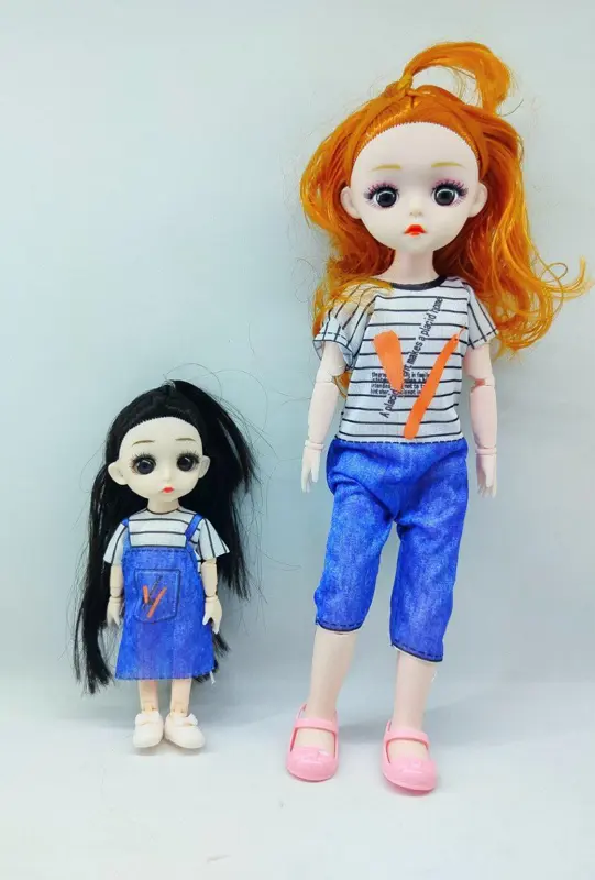 عروسة بيلا الجنية وابنتها، دمى سحرية بمفصلات وحركات