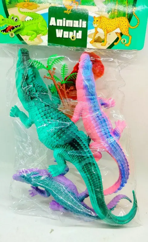 مجموعة التماسيح الملونة، لبناء مزرعة حيوانات