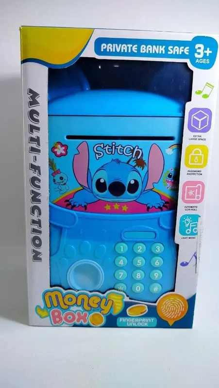 حصالة ستيشن، خزنة بتصميم ستيش الشهير