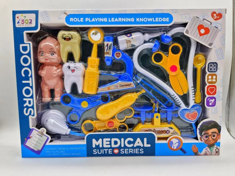 مجموعة الطبيب الصغير، أدوات كاملة لإنقاذ المريض