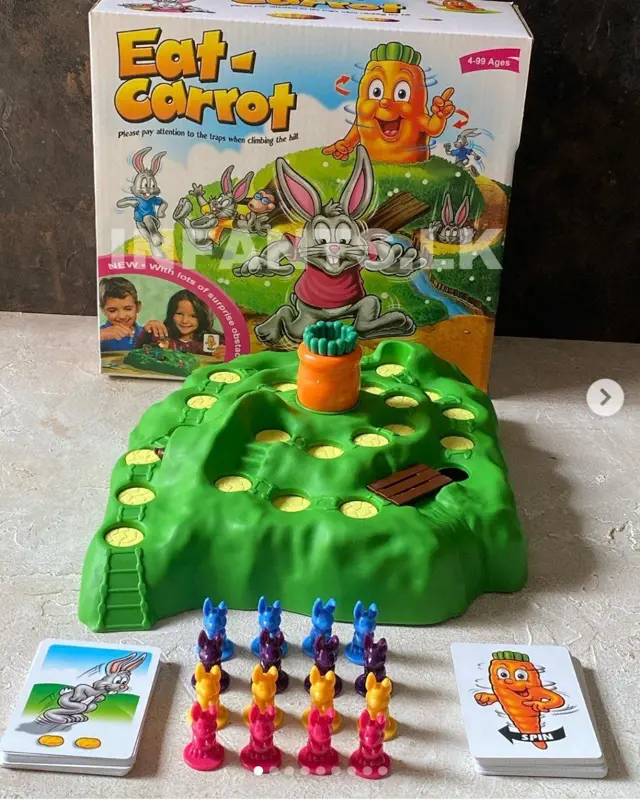 لعبة الأرنب الجائع، سباق أكل الجزر