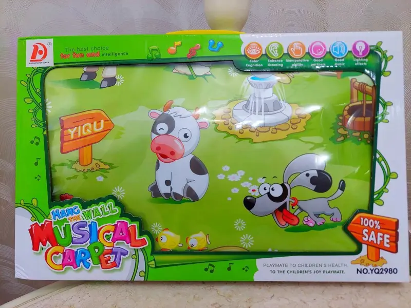 سجادة أصوات الحيوانات الموسيقية، خطوة أولى نحو التعلم الممتع