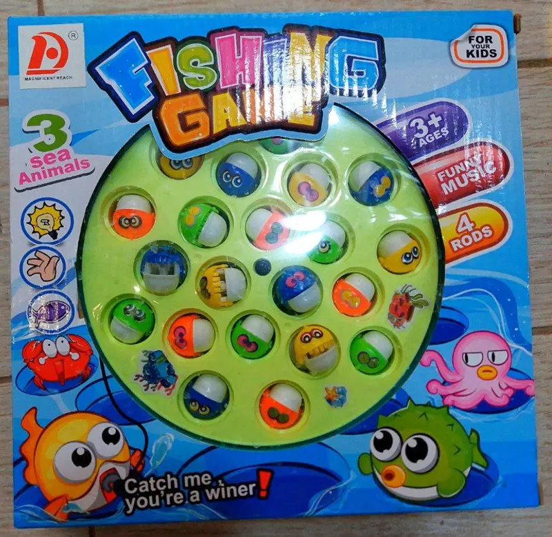 لعبة صيد السمك المغناطيسية للأطفال