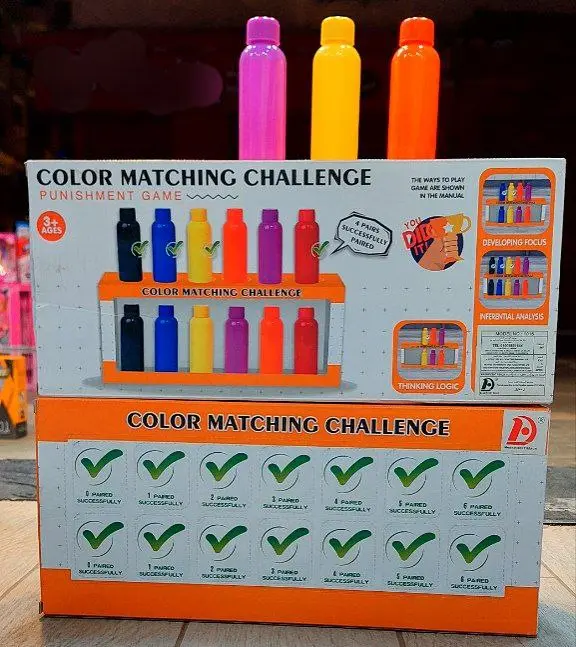 لعبة تحدي مطابقة الألوان والسرعة