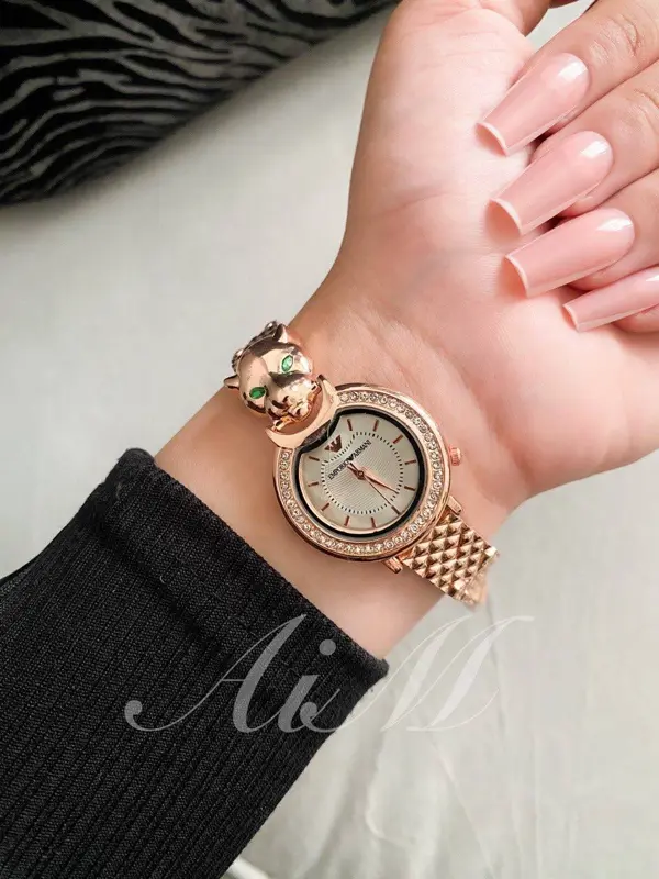 ساعة أرماني جيسيكا بسوار أنسيال