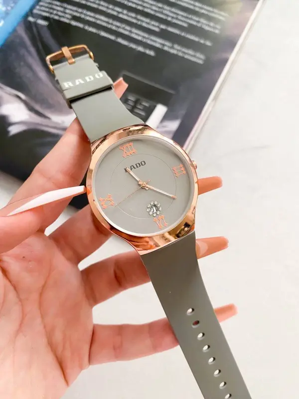 ساعة رادو فايبر بسوار رابر