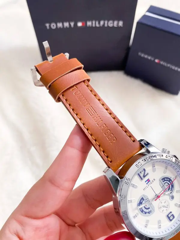 ساعة تومي ليجند جلد رجالي