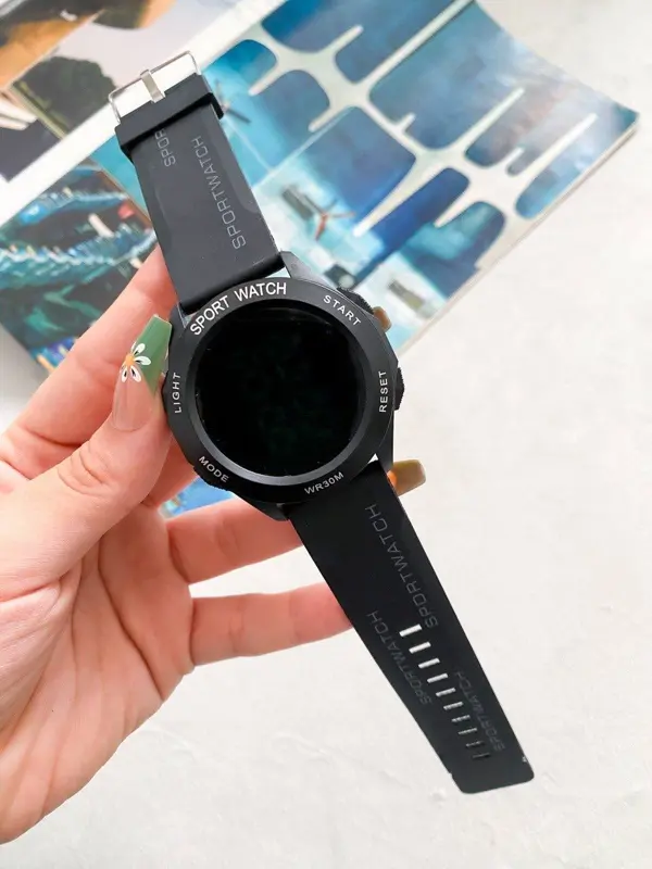 ساعة ديجيتال ألوان الصيف رابر