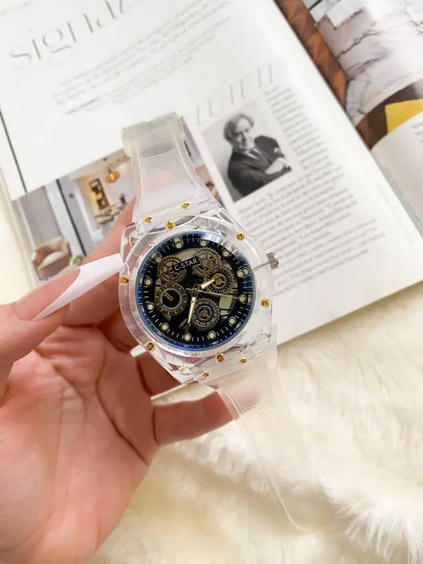 ساعة سي ستار رابر رجالي