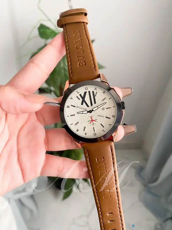 ساعة بلغاري إصدار بلاك ستايل رجالي