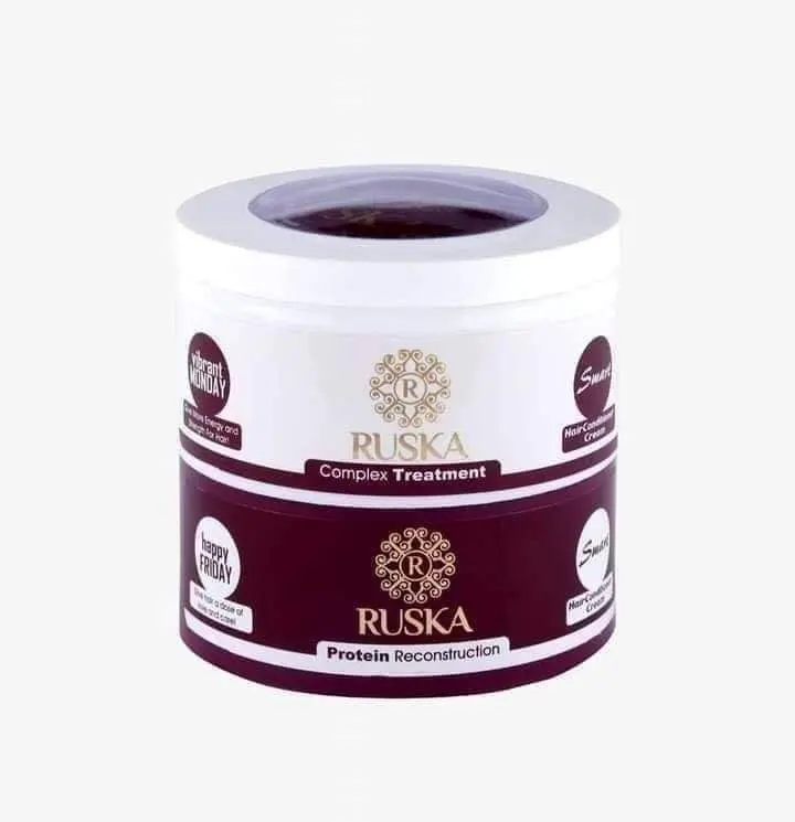 حمام كريم روسكا 2 في 1 لترميم الشعر