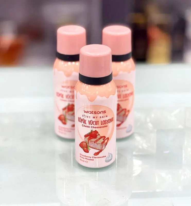 موس الجسم واتسون برائحة التشيز كيك