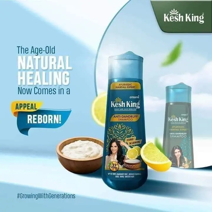 شامبو كيش كينج الأيورفيدا لعلاج القشرة وتساقط الشعر