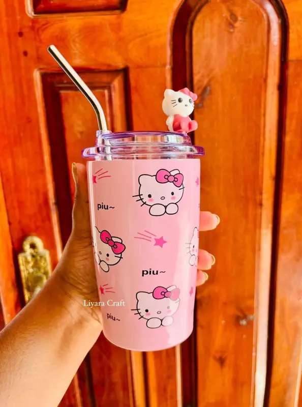 مج حراري ستانلس ستيل بتصاميم كرتونية