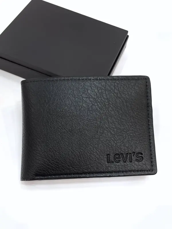 محفظه ليفيز جلد طبيعي رجالي