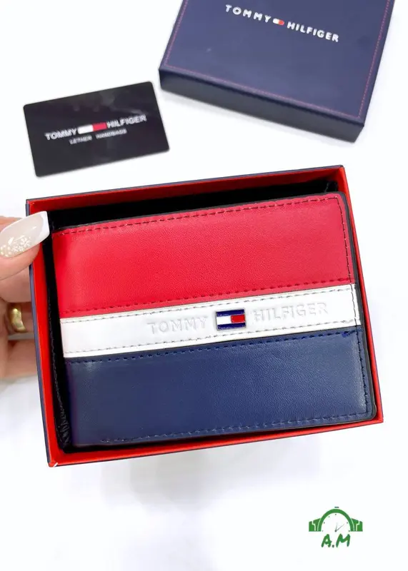 محفظة ميرور اصلي رجالية جلد طبيعي