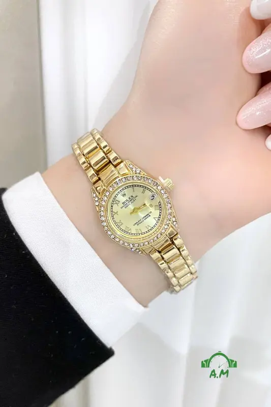 ساعة رولكس حريمي ميني (مقاس 25 ملم)