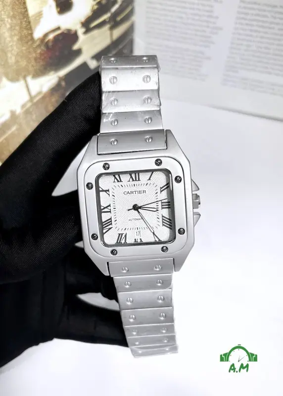 ساعة كارتييه سانتوس رجالي كلاسيك