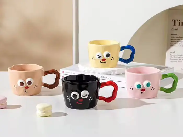 مج بورسلين مجسم عيون