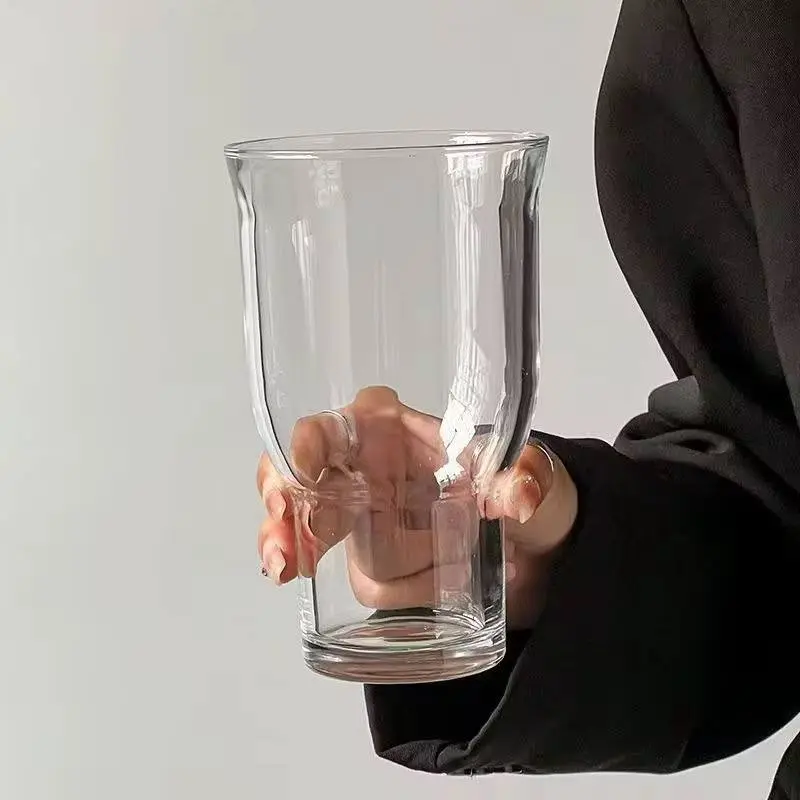 طقم شوب 6 قطع زجاج شفاف