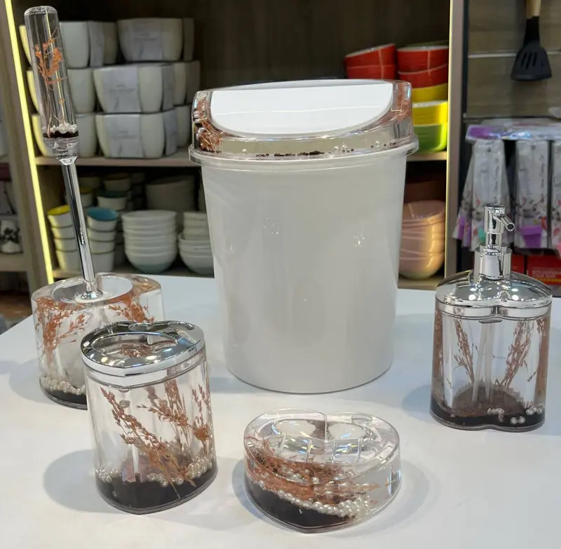 طقم حمام دبل أكريليك