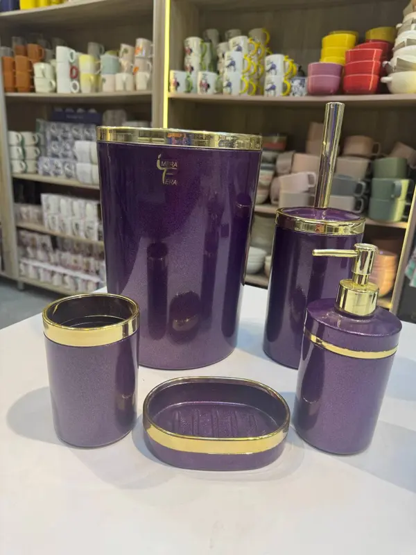 طقم حمام أكريليك معالج تركي