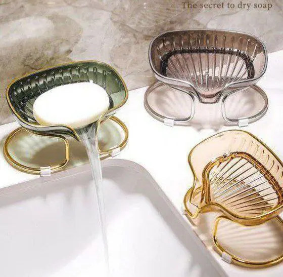 صبانة أكريليك بستاند معدن ذهبي (لتصفية المياه)