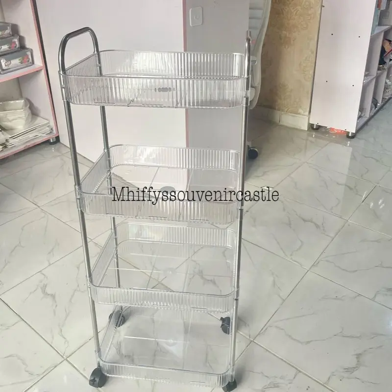 ترولي منظم أكريليك ومعدن