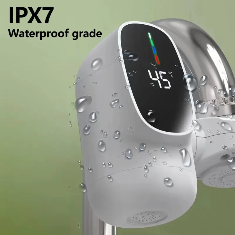 سخان المصايف وخلاط ديجيتال فوري (ساخن وبارد)