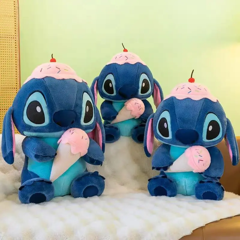 دمية ستيتش (Stitch) فرو ناعم - حجم 50 سم
