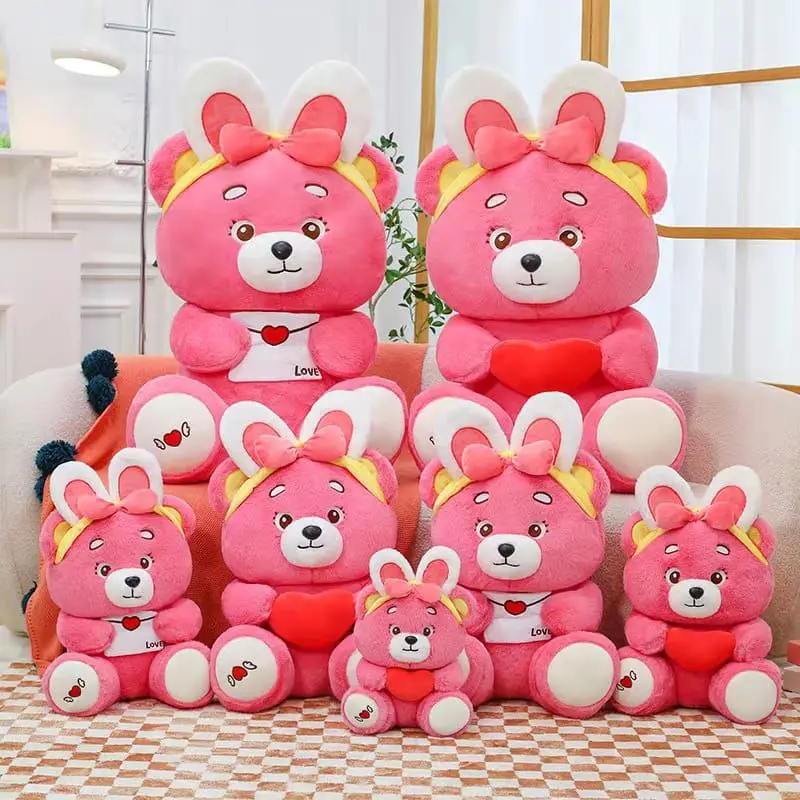 دبدوب قطيفة "جواب حب" - حجم 35 سم