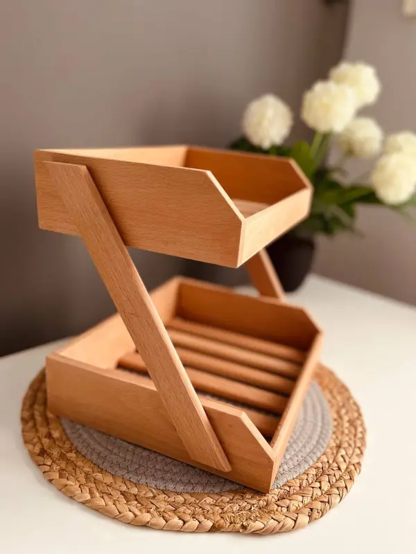 استاند خشبي مفرغ