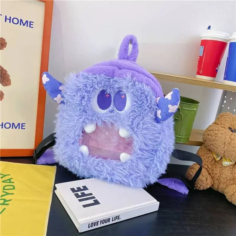 شنطة ظهر فرو ديزني