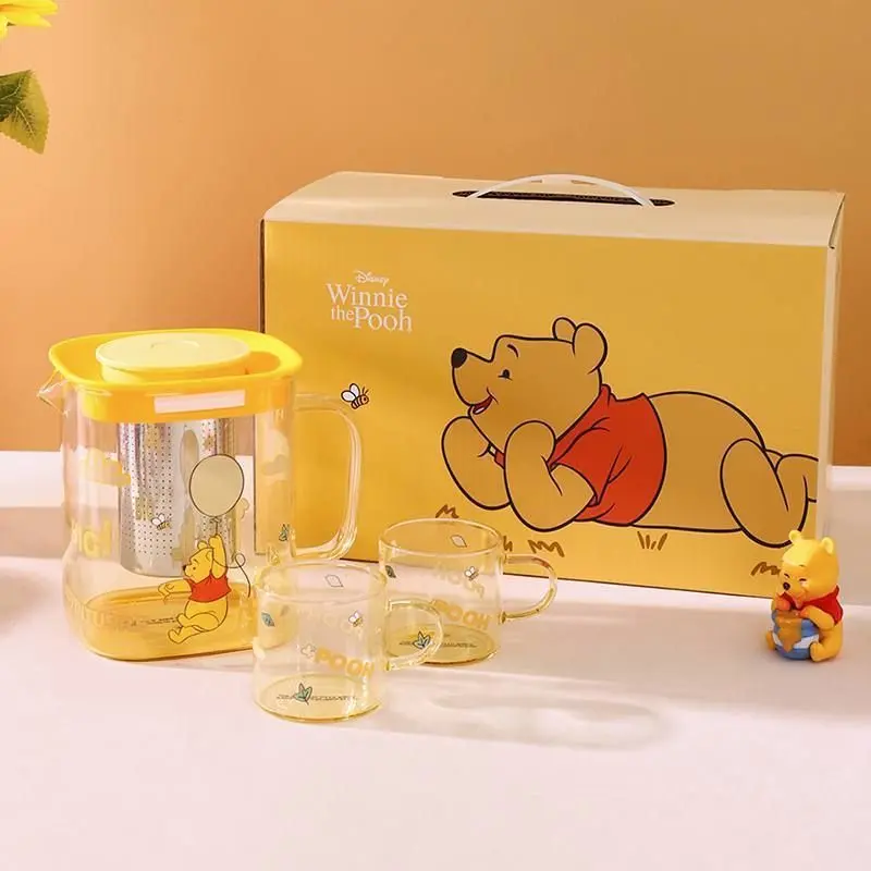 طقم شاي زجاجي من ديزني