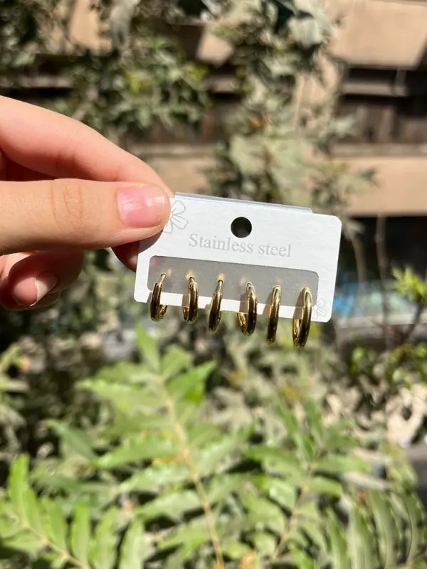 مجموعة حلقان "الدائرة الذهبية" من "ذا إليجنت أنيمال"