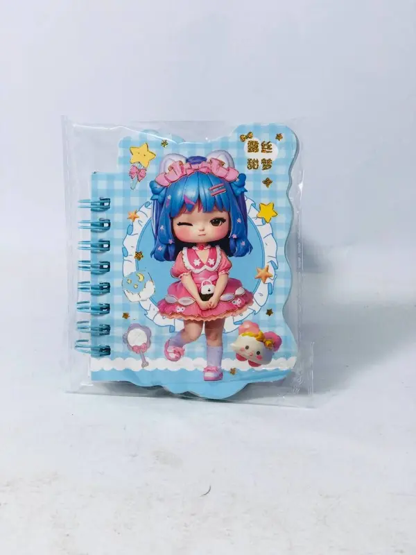 دفتر سلك بتصميم 'نورا' المجسم