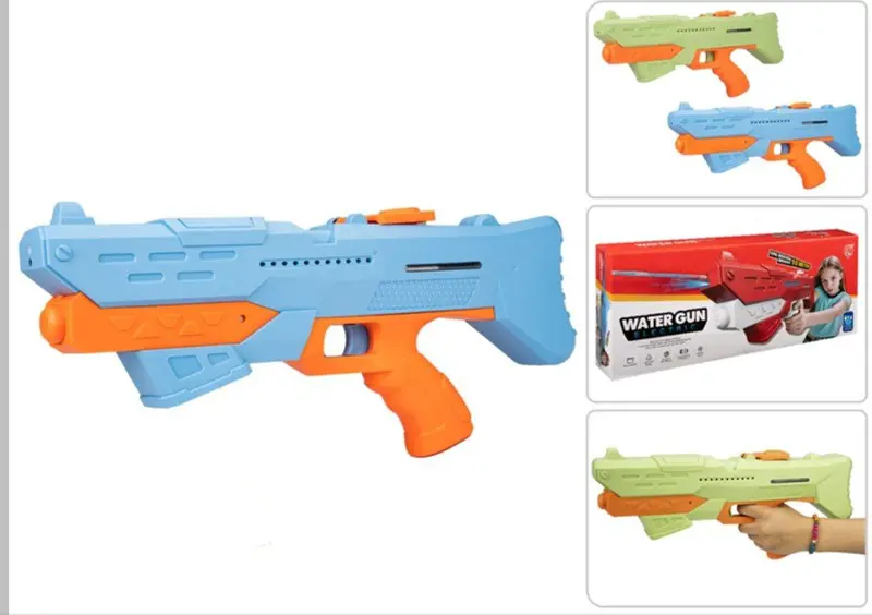مسدس المياه الأوتوماتيكي القابل للشحن، معركة صيفية لا تتوقف