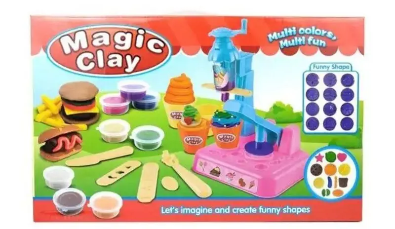 ماكينة الآيس كريم بالصلصال، عالم من الإبداع اللذيذ