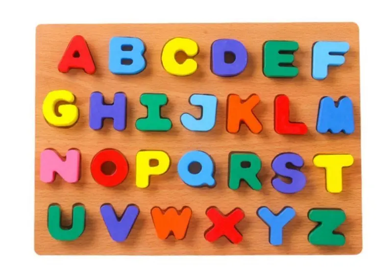 بازل الحروف الإنجليزية الجامبو، لعبة تعليمية للتأسيس